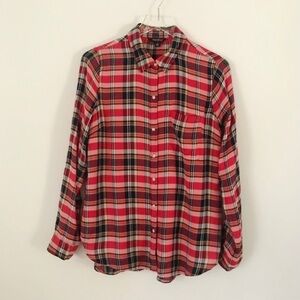 LUCKY BRAND Long Sleeve Plaid Flannel